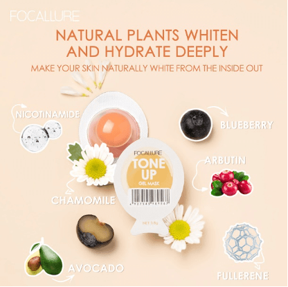 Гелевая маска Focallure Tone up